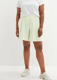 Shorts av Waffle-jersey med High Waist-komfortlinning, bpc bonprix collection