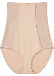 Highwaist shape-truse, middels figurformende, med økologisk bomull, bonprix