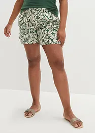 Jersey-shorts med print, lommer og komfortlinning, bonprix