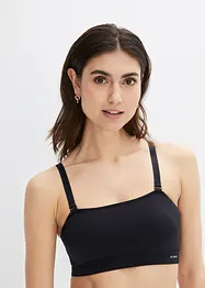 Vattert Feel Comfort Seamless Bandeau-BH med avtagbare stropper, bonprix