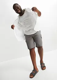 Cargo-bermudashorts i mikrofiber, Regular Fit, bonprix