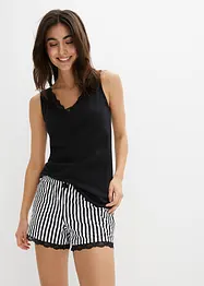 Shorty med singlet, bonprix