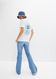 Oversized topp med print, RAINBOW