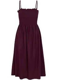 Jerseykjole med smock, legglang, bonprix