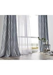Gardinlengde med blondekant, bpc living bonprix collection
