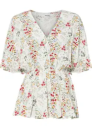 Bluse med print, bonprix