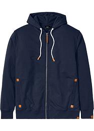 Sweatjakke med hette, med resirkulert polyester, bpc bonprix collection