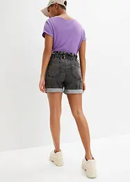 Paperbag jeans-shorts, bonprix