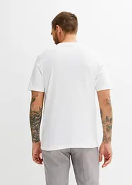 T-skjorte i 100% økologisk bomull (2-pack), bonprix