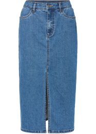 Langt jeansskjørt med plitt, av Positive Denim #1 Fabric, RAINBOW