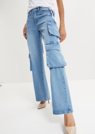 Cargo-jeans av ren bomull, RAINBOW