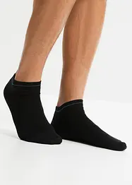 Sneakerssokker med økologisk bomull (5-pack), bonprix