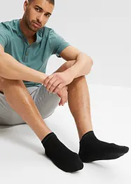 Sneakerssokker med økologisk bomull (5-pack), bonprix