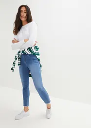 Shaping-jeans Mid Waist, Cropped, bonprix