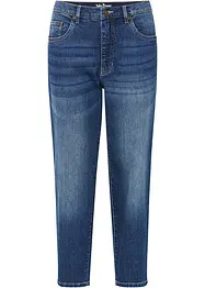 Stretch-jeans med økologisk bomull, ankellang, bonprix