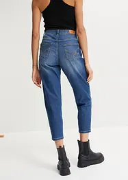 Stretch-jeans med økologisk bomull, ankellang, bonprix