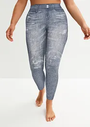 Seamless leggings med myk innside, bonprix