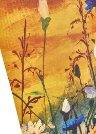 Panelgardin med blomsterprint (1-pack), bpc living bonprix collection
