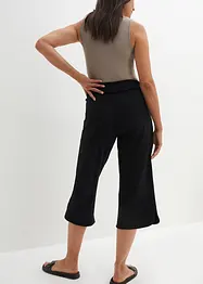 Vid jersey-culotte, 3/4-lengde med komfortlinning, bonprix