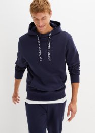 Sweatshirt med hette og sporty detaljer, bpc bonprix collection