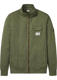 Sweatjakke med resirkulert polyester, John Baner JEANSWEAR