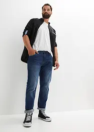 Slim Fit-jeans i denim med stretch, Straight, bonprix