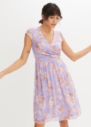 Mesh-kjole med print, BODYFLIRT