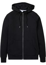 Premium sweatjakke med hette av økologisk bomull, bpc bonprix collection