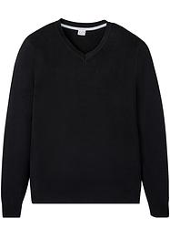 Premium genser med V-hals, bpc bonprix collection