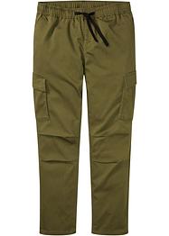 Loose Fit ttretchy cargobukse, Straight, RAINBOW