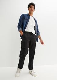 Regular Fit Cargobukse,  Straight, RAINBOW