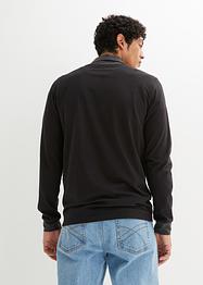 Langermet shirt med sjalskrage, Slim Fit, RAINBOW