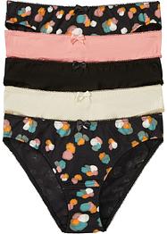 Truse (5-pack) med økologisk bomull, bpc bonprix collection