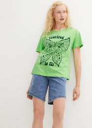 T-skjorte med stor print, av økologisk bomull, bpc bonprix collection