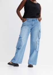Cargo-jeans av ren bomull, RAINBOW