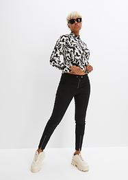Bluse med print, av bærekraftig viskose, RAINBOW