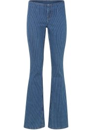 Bootcut-jeans Low Waist, stripet, RAINBOW
