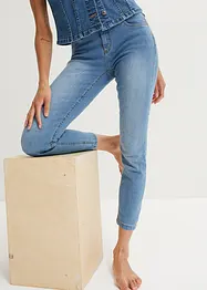 Slim Fit-jeans Mid Waist, Cropped, bonprix