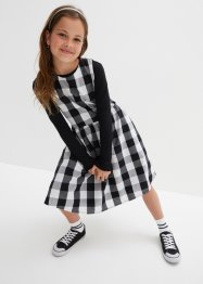 Rutet kjole til barn, bpc bonprix collection