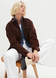 Cord-skjortejakke, oversized, John Baner JEANSWEAR