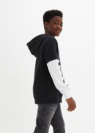 Layer sweatshirt med hette til barn, bpc bonprix collection