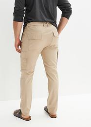 Slim Fit stretch-cargobukse med komfortsnitt, Straight, bpc bonprix collection