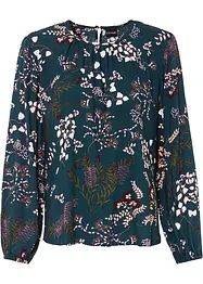 Bluse med print, av bærekraftig viskose, bonprix