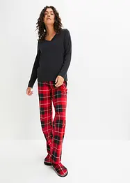 Pyjamas og capri-pyjamas (4-delt sett), bonprix