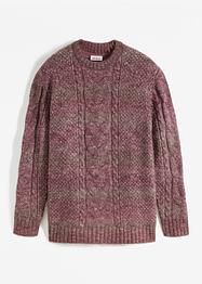 Genser med melange-look, John Baner JEANSWEAR