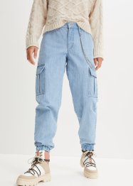 Cargo-jeans med kjede, RAINBOW