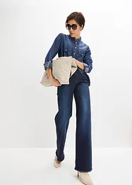 Wide Leg-jeans, High Waist, bonprix