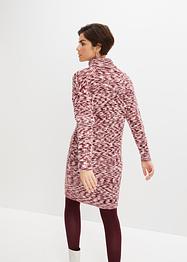 Strikket kjole med rullekrage, av resirkulert polyester, bpc bonprix collection