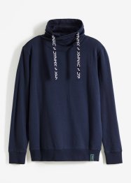 Sweatshirt med sporty detaljer, av bærekraftig bomull, bpc bonprix collection