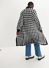 Cardigan med houndstooth-mønster, bonprix